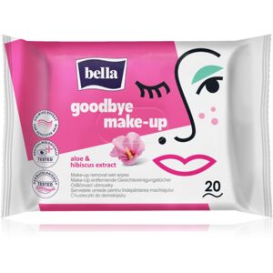 BELLA Make Up Aloe Vera odličovací ubrousky na make-up 20 ks