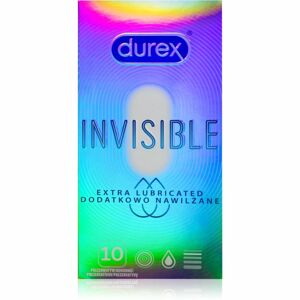 Durex Invisible Extra Lubricated kondomy 10 ml