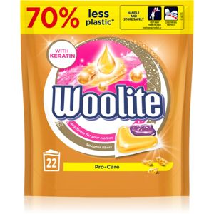 Woolite Pro-Care kapsle na praní s keratinem 22 ks