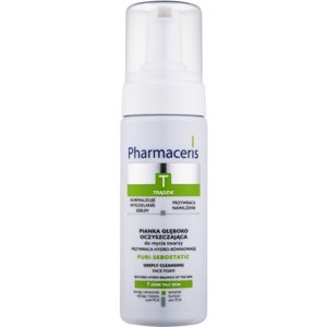 Pharmaceris T-Zone Oily Skin Puri-Sebostatic čisticí pěna pro pleť vysušenou a podrážděnou léčbou akné 150 ml