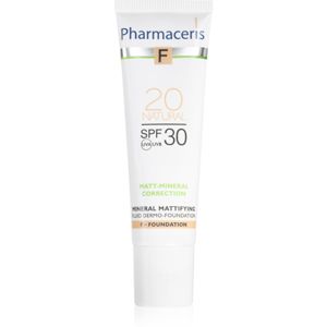 Pharmaceris F-Fluid Foundation matující fluidní make-up SPF 30 odstín 20 Natural 30 ml
