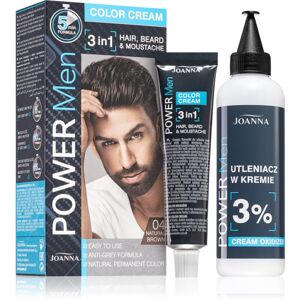 Joanna Power Men barva na vlasy pro muže odstín Natural Brown