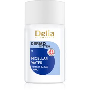 Delia Cosmetics Dermo System micelární čisticí voda na oční okolí a rty 3 v 1 50 ml