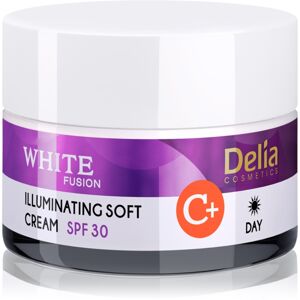 Delia Cosmetics White Fusion C+ rozjasňující denní krém pro pleť s hyperpigmentací SPF 30 50 ml