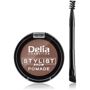 Delia Cosmetics Eyebrow Expert pomáda na obočí odstín Light Brown