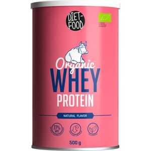 Diet-Food Whey Protein Organic syrovátkový protein v BIO kvalitě příchuť Natural 500 g