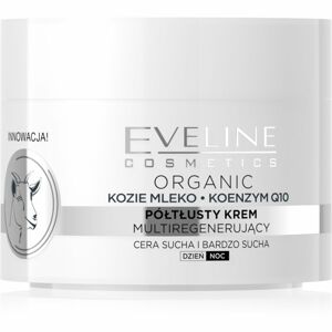 Eveline Cosmetics Coenzym Q10 & Goat's Milk hydratační krém na obličej s kozím mlékem 50 ml