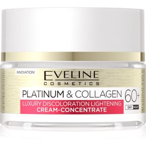 Eveline Cosmetics Platinum & Collagen denní i noční protivráskový krém 60+ 50 ml