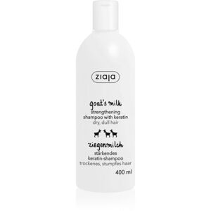 Ziaja Goat's Milk posilující šampon pro suché a poškozené vlasy 400 ml