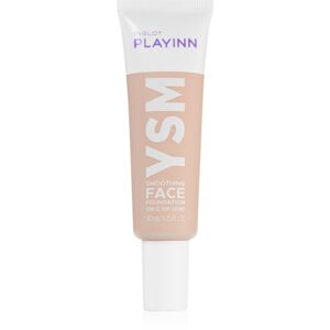 Inglot PlayInn YSM vyhlazující make-up pro mastnou a smíšenou pleť odstín 39 30 ml