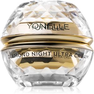 Yonelle Diamond Ultra výživný noční krém proti vráskám v oblasti čela, očí a úst 50 ml