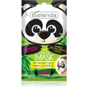 Bielenda Crazy Mask Panda detoxikační maska 3D 1 ks
