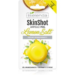 Bielenda Skin Shot Lemon Salt hrubozrnný peeling na obličej 8 g
