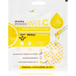 Bielenda Power Vit. C Lemon rozjasňující péče na obličej 22 ml
