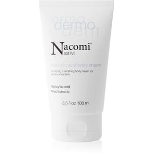 Nacomi Next Level Dermo Salicylic Acid zklidňující čisticí krém na tělo 100 ml