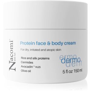 Nacomi Next Level Dermo Protein krém na obličej a tělo pro suchou až atopickou pleť 150 ml