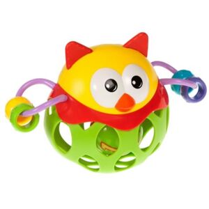 Bam-Bam Rattle aktivity hračka s chrastítkem 6m+ Owl 1 ks