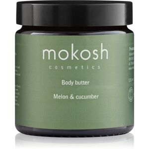 Mokosh Melon & Cucumber tělové máslo s výtažky z okurky 120 ml