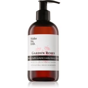 Make Me BIO Garden Roses pečující tekuté mýdlo na ruce s pumpičkou 250 ml