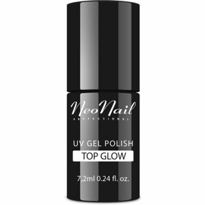 NeoNail Top Glow gelový vrchní lak na nehty odstín Glow Gold 7,2 ml