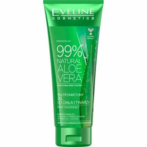 Eveline Cosmetics 99% Natural Aloe Vera hydratační gel na obličej a tělo 250 ml