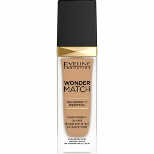 Eveline Cosmetics Wonder Match dlouhotrvající tekutý make-up s kyselinou hyaluronovou odstín 40 Sand 30 ml