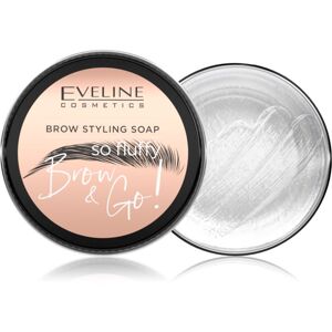 Eveline Cosmetics Brow & Go! stylingové mýdlo na obočí 25 g