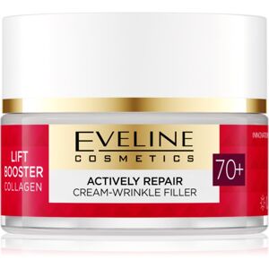 Eveline Cosmetics Lift Booster Collagen hydratační a vyživující krém na vrásky 70+ 50 ml