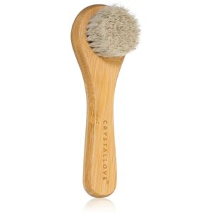 Crystallove Bamboo Face Brush čisticí kartáček na pleť 1 ks