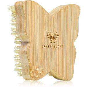 Crystallove Bamboo Butterfly Agave Body Brush masážní kartáč na tělo 1 ks