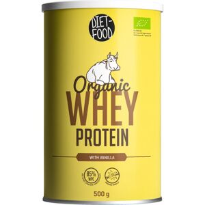 Diet-Food Whey Protein Organic syrovátkový protein v BIO kvalitě příchuť Vanilla 500 g