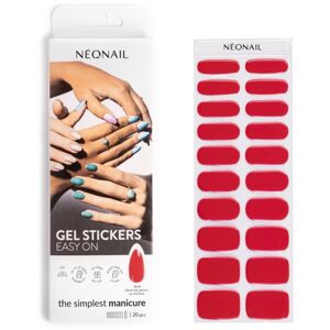 NEONAIL Easy On Gel Stickers nálepky na nehty odstín M06 20 ks