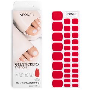NEONAIL Easy On Gel Stickers nálepky na nehty na nohy odstín P03 32 ks