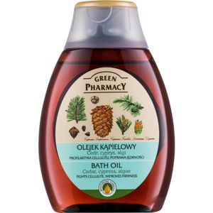 Green Pharmacy Body Care Cedar & Cypress & Algae koupelový olej 250 ml