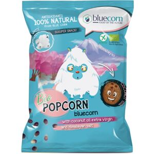 Popcrop Air Popped Popcorn from Blue Corn with Coconut Oil & Salt BIO popcorn z modré kukuřice se solí a kokosovým olejem 50 g