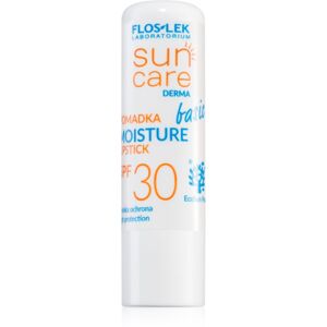 FlosLek Laboratorium Sun Care Derma Basic ochranný balzám na rty SPF 30 3,8 g