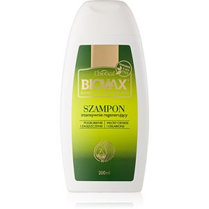 L’biotica Biovax Bamboo & Avocado Oil regenerační šampon pro slabé a poškozené vlasy 200 ml