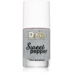 Delia Cosmetics Sweet Pepper Black Particles lak na nehty odstín 01 Cloudy 11 ml