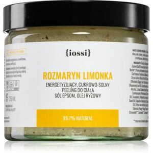 Iossi Classic Rosemary Lime cukrový peeling na tělo 250 ml