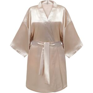 GLOV Bathrobes Kimono-style župan pro ženy satén Sparkling Wine 1 ks