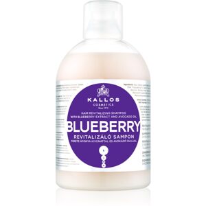 Kallos Blueberry obnovující šampon pro suché, poškozené a chemicky ošetřené vlasy 1000 ml