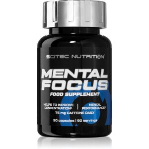 Scitec Nutrition Mental Focus podpora koncentrace a duševního výkonu 90 cps