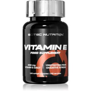 Scitec Nutrition Vitamin E kapsle pro podporu ochrany buněk před oxidativním stresem 100 cps
