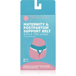 MomCare by Lina Maternity & Postpartum Support Belt těhotenský a poporodní podpůrný pás pro zmírnění pánevních bolestí S-M 100 cm 1 ks