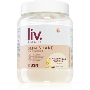 USN LivSmart Slim Shake prášek na přípravu nápoje pro podporu hubnutí příchuť Madagascan Vanilla 550 g