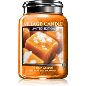 Village Candle Golden Caramel vonná svíčka 602 g