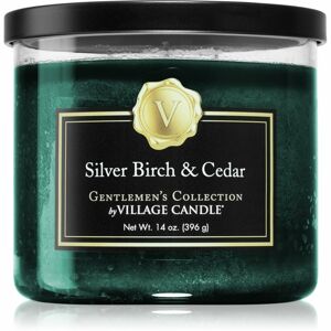 Village Candle Gentlemen's Collection Silver Birch & Cedar vonná svíčka 396 g