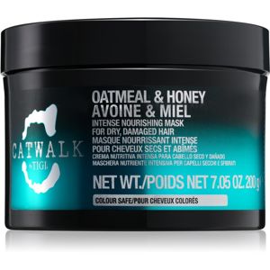 TIGI Catwalk Oatmeal & Honey intenzivní vyživující maska pro suché a poškozené vlasy 200 g