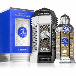 Al Haramain Platinum Oud 50 years parfémovaná voda unisex 100 ml