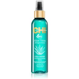 CHI Aloe Vera Curl Reactivating hydratační sprej pro vlnité a kudrnaté vlasy 177 ml
